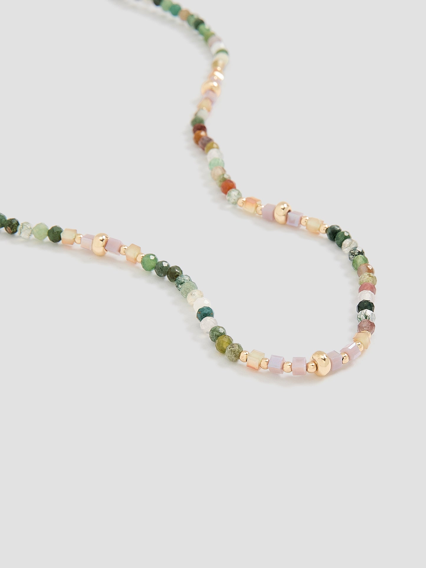 Necklace with Semi-Precious Stones
