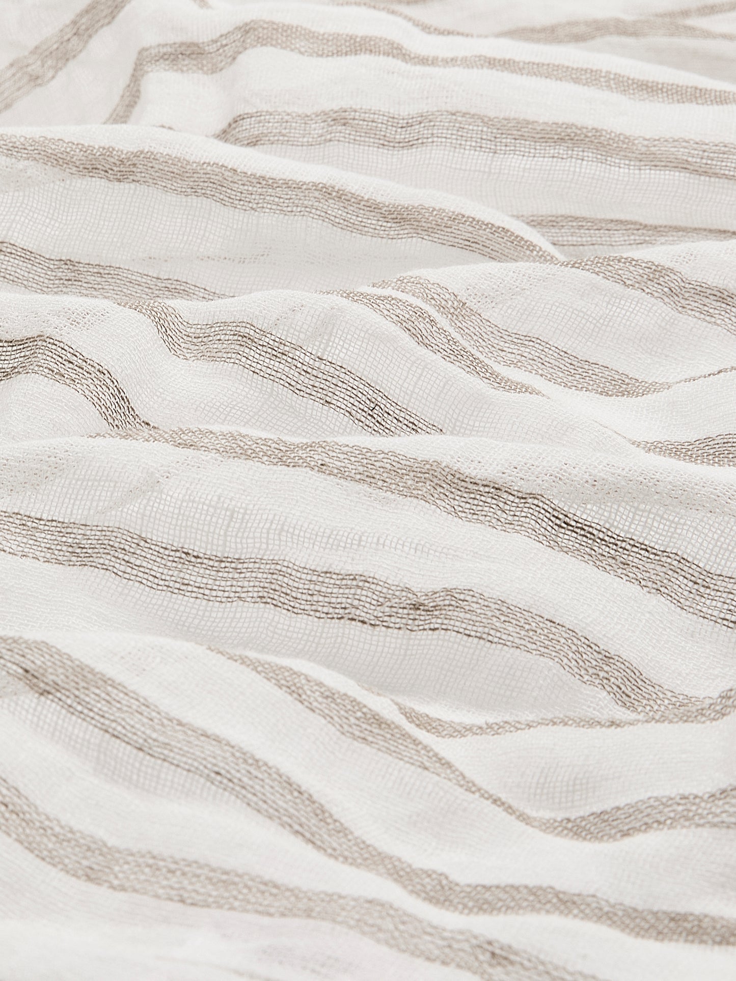 Linen-Blend Oblong Scarf