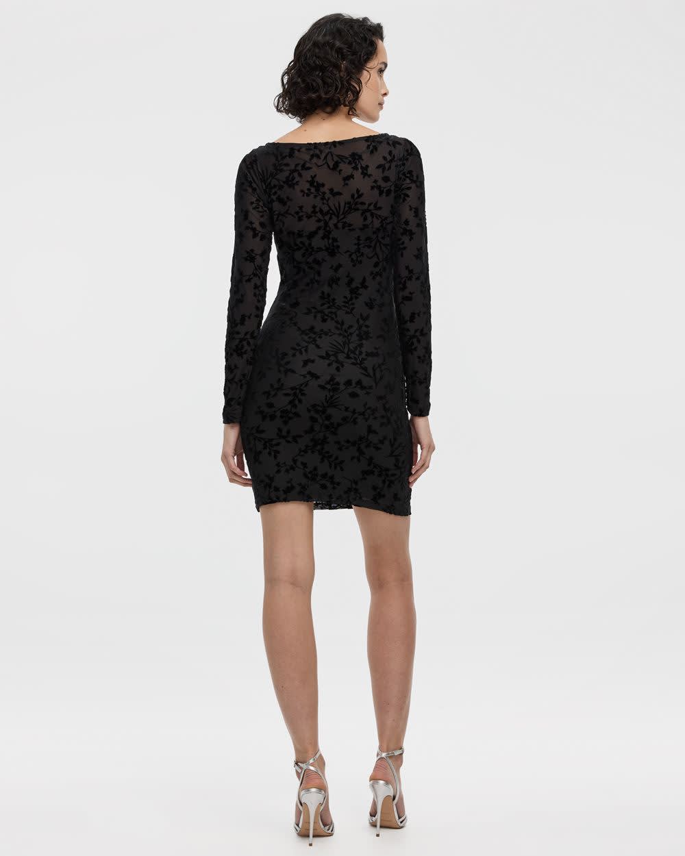 Long-Sleeve Bodycon Mini Dress | Regular | Reitmans Long-Sleeve Bodycon Mini Dress | Regular | Reitmans