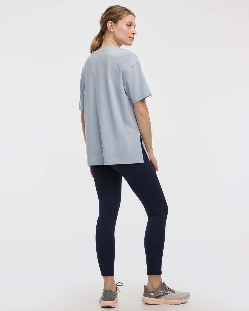 T-shirt Boyfriend à col rond