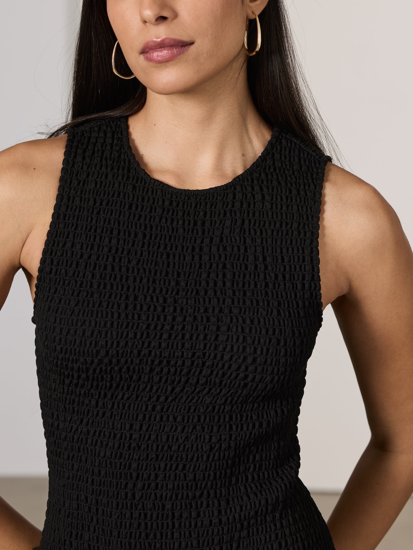 Robe maxi sans manches 