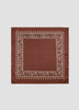 Small Square Scarf with Paisley Pattern
