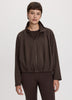 Short Bubble Hem Jacket - HYLUX Hyba