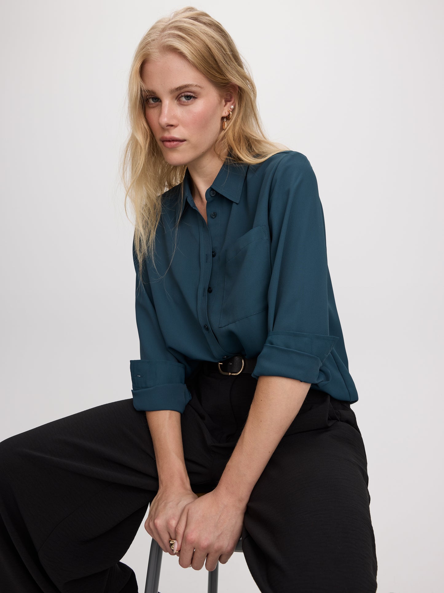 Long-Sleeve Blouse - R Essentials