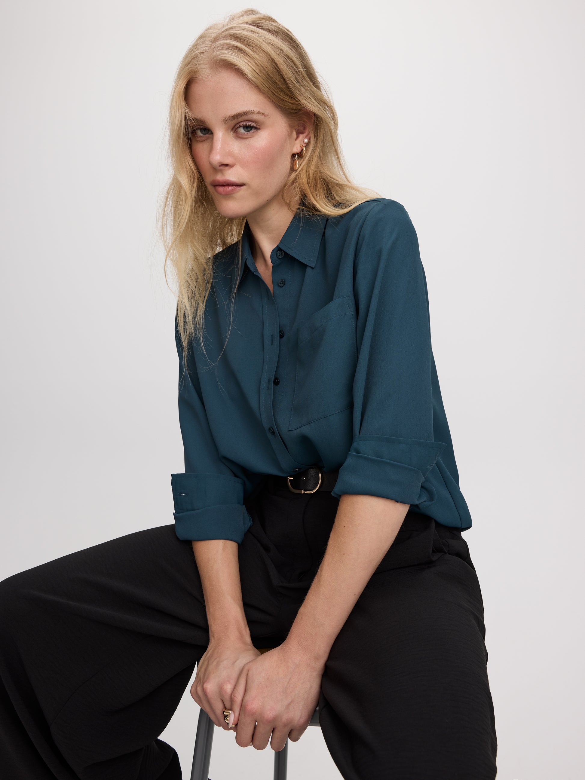 Long-Sleeve Blouse - R Essentials