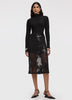 Midi Mesh Sequins Skirt