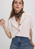 Diamond-Shaped Scarf with Border