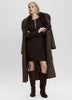 Long-Sleeve Boat-Neck Bodycon Mini Dress