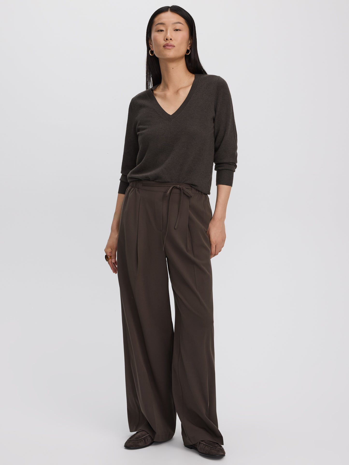 Wide-Leg High-Rise Pant - The Timeless