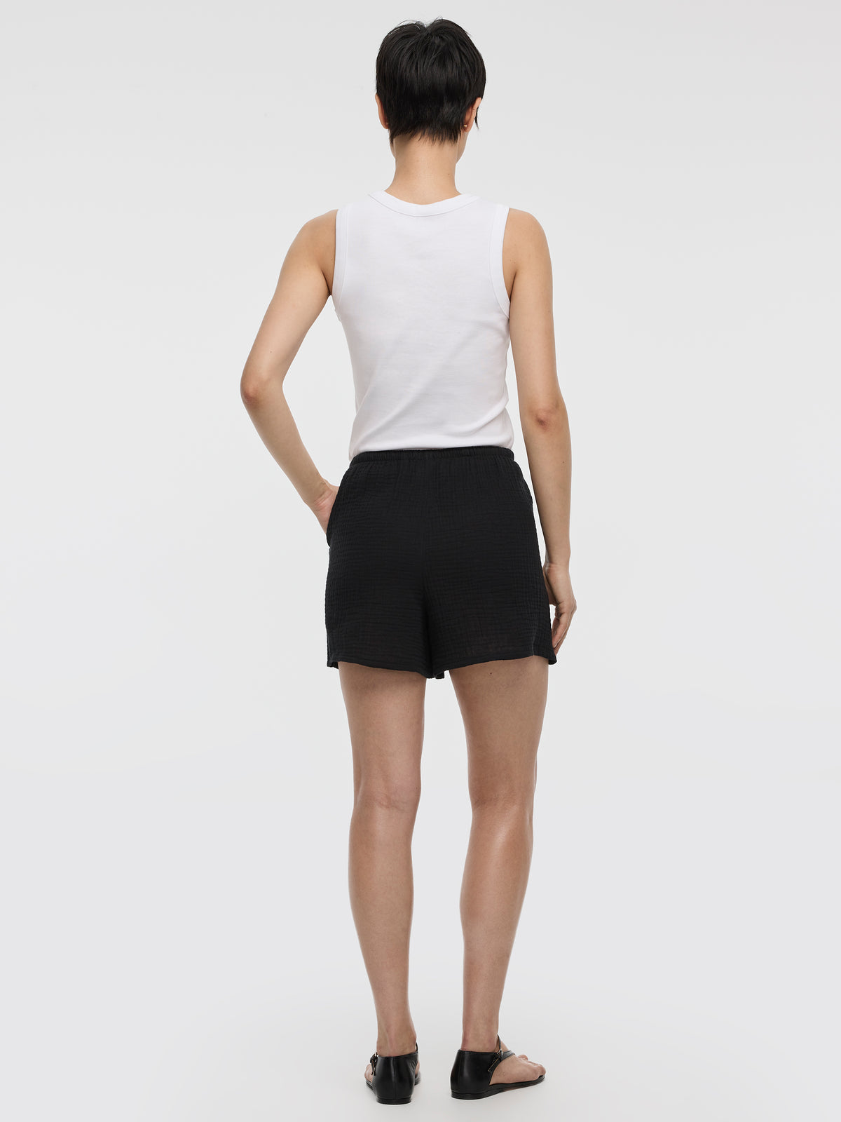 Mode D'été Euro Pour Femme Short De Sport Avec Ceinture U00e9lastique Avec Cordon De Serrage Interieur Et Passepoil Arriere De Securite Offre Speciale Mode D'été Euro Pour Femme Short De Sport Avec Ceinture U00e9lastique Avec Cordon De Serrage Interieur Et Passepoil Arriere De Securite Offre Speciale