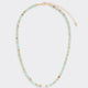 Beaded Short Necklace with Freshwater Pearl
