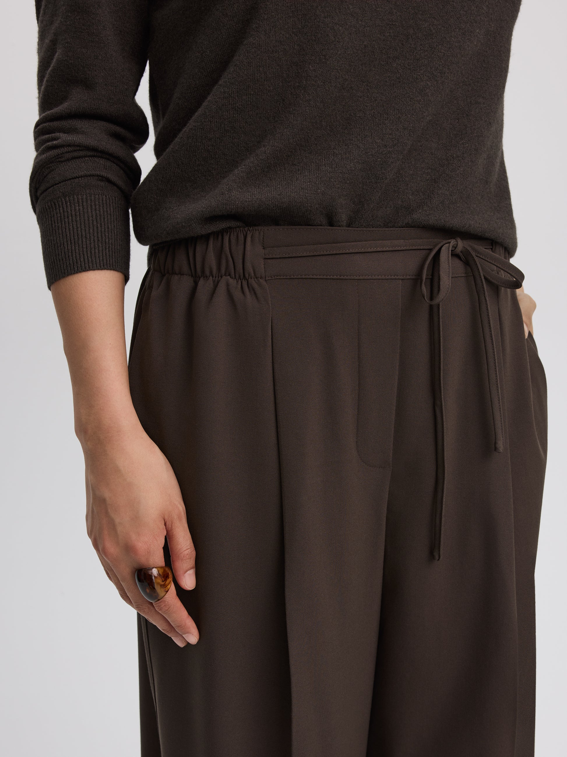 Wide-Leg High-Rise Pant - The Timeless