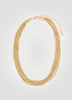 Short Necklace with Snake Chains
