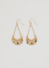 Chandelier Earrings with Semi-Precious Stones