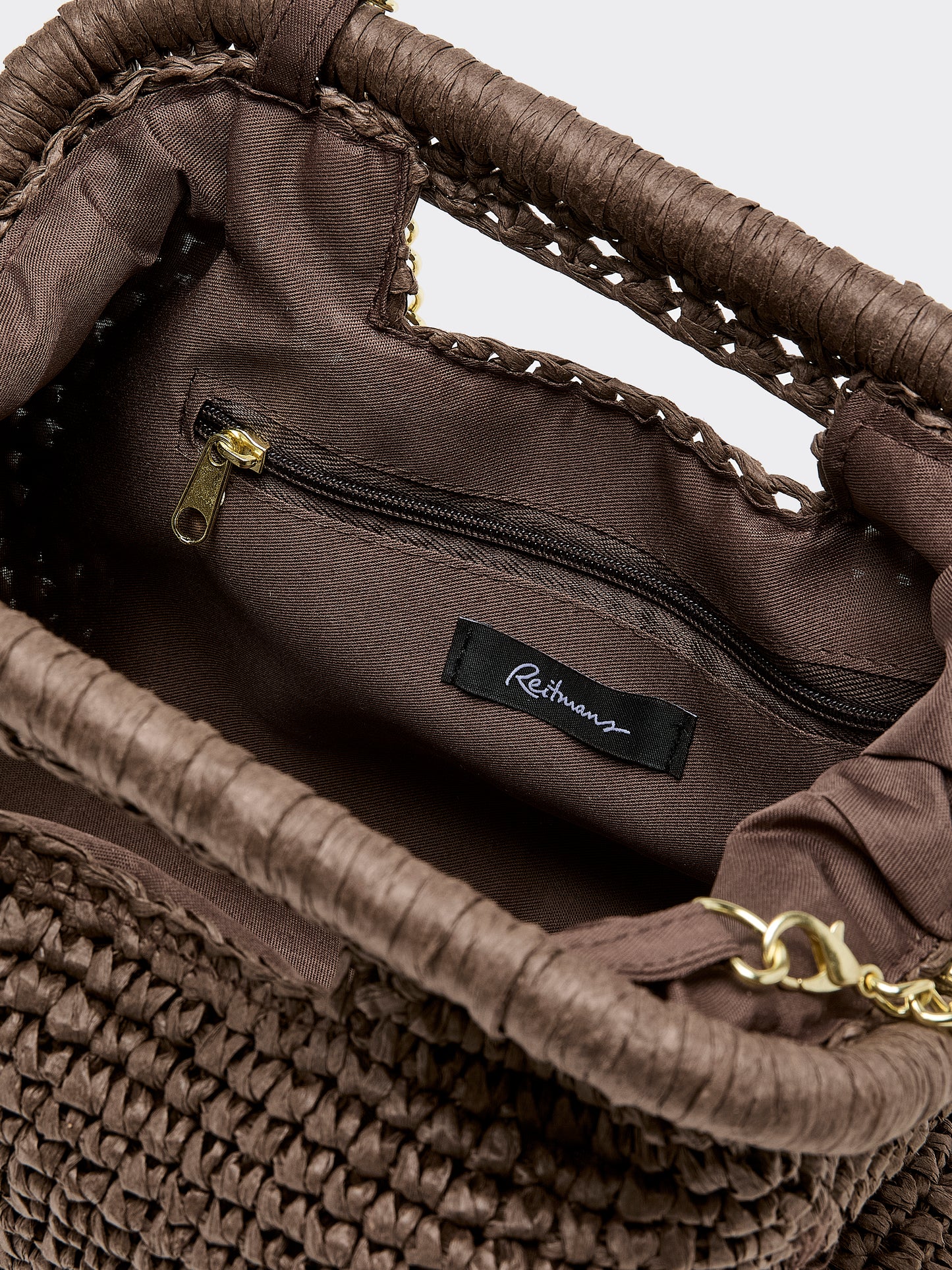 Structured Straw Bag