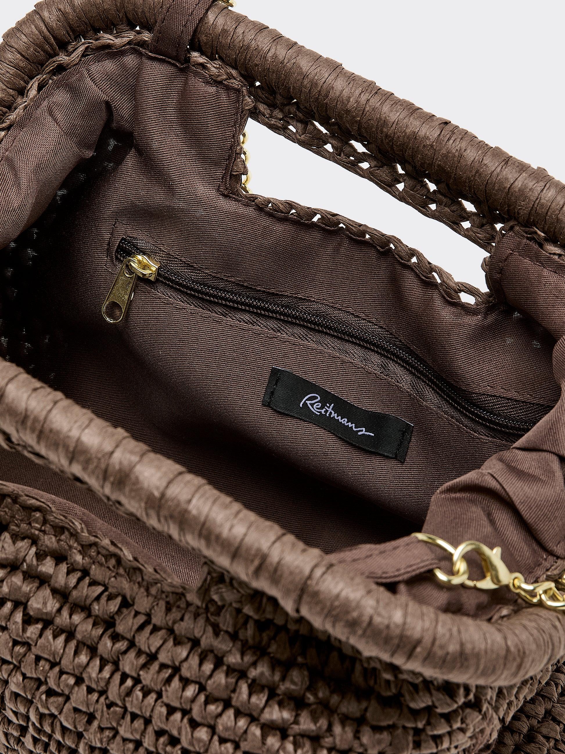 Structured Straw Bag