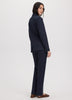 Fitted One-Button Knit Blazer - The Modern Stretch (R)
