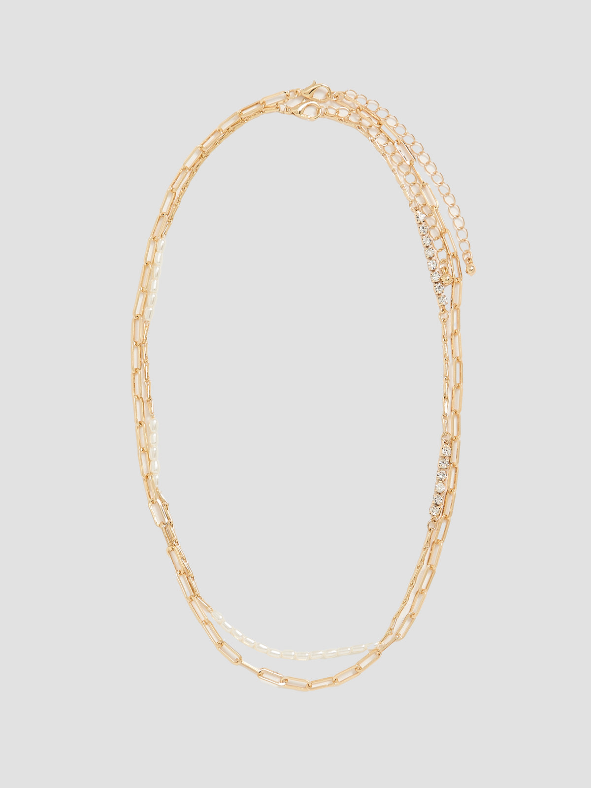 Double-Layer Short Necklace