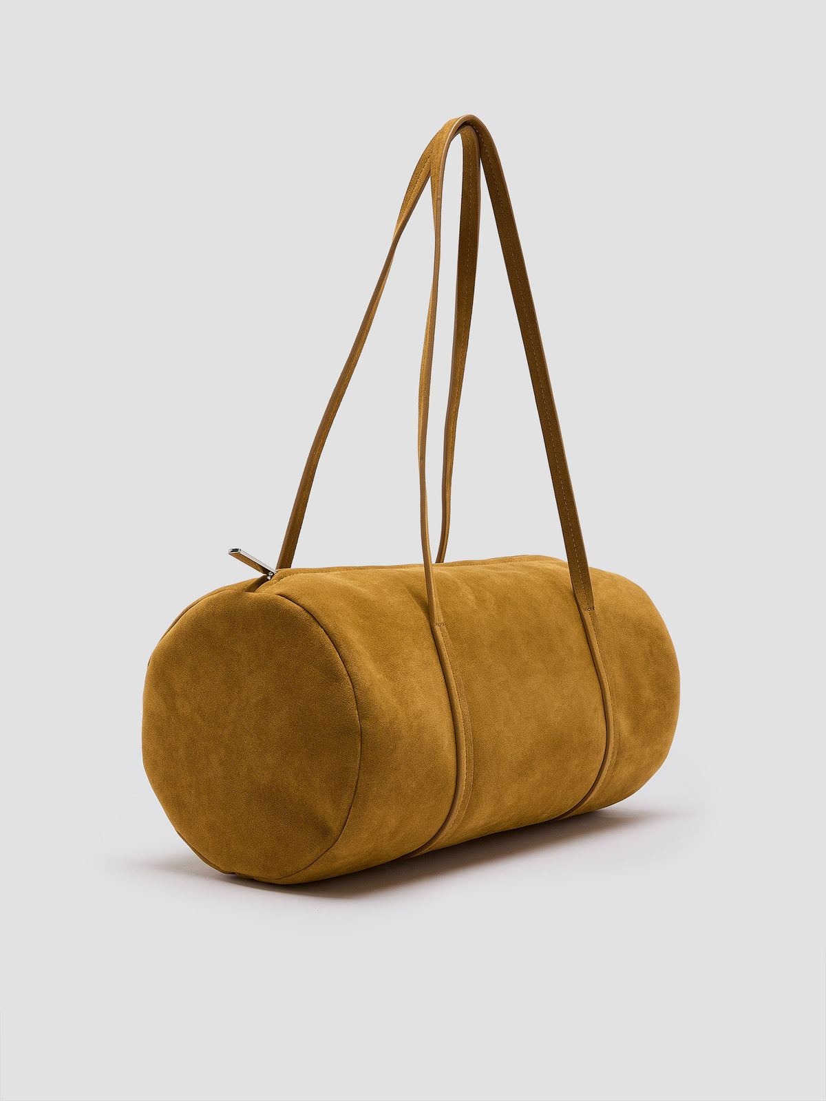 Faux Suede Shoulder Bag