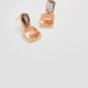 Pendant Earrings with Glass Stones