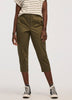 Poplin Capri Pants