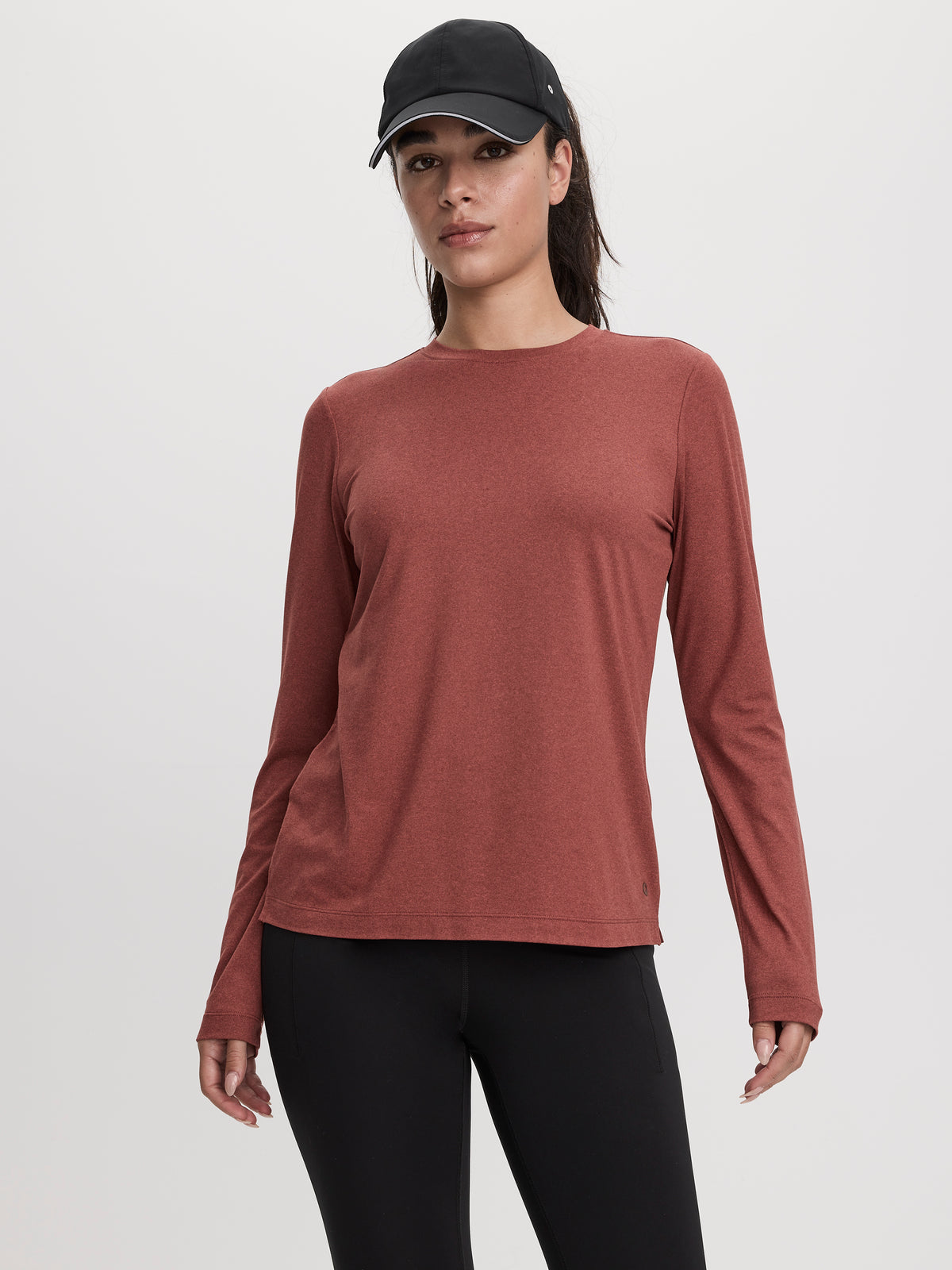 Long-Sleeve Crew-Neck Top - DRY-LUX (R) Hyba Essentials