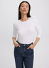 Long-Sleeve Crew-Neck Ribbed T-Shirt - R Essentials