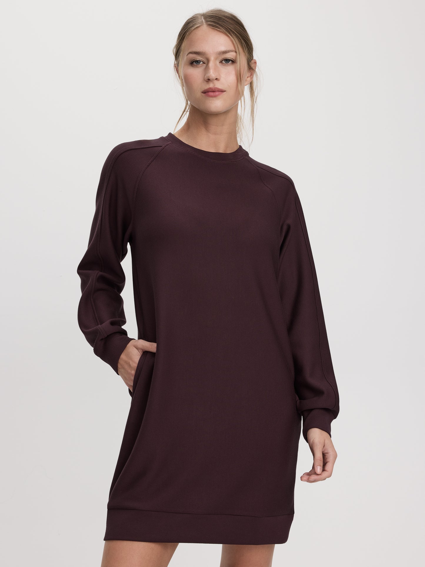 Long-Sleeve Mini Dress - Hyba