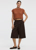 Linen-Blend Bermudas