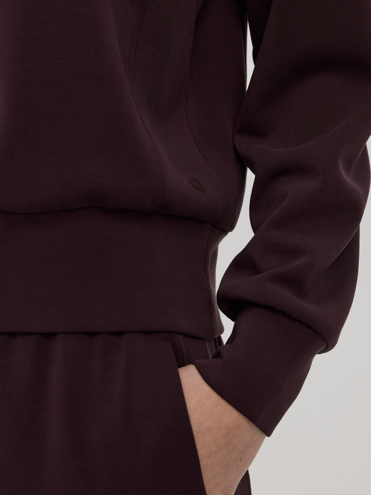 Brushed-Knit Hoodie - HYLUX Hyba