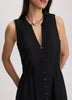 Sleeveless Midi Shirtdress