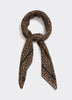 Scarf with Cheetah Print