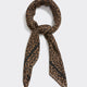 Scarf with Cheetah Print