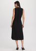 Sleeveless Midi Shirtdress
