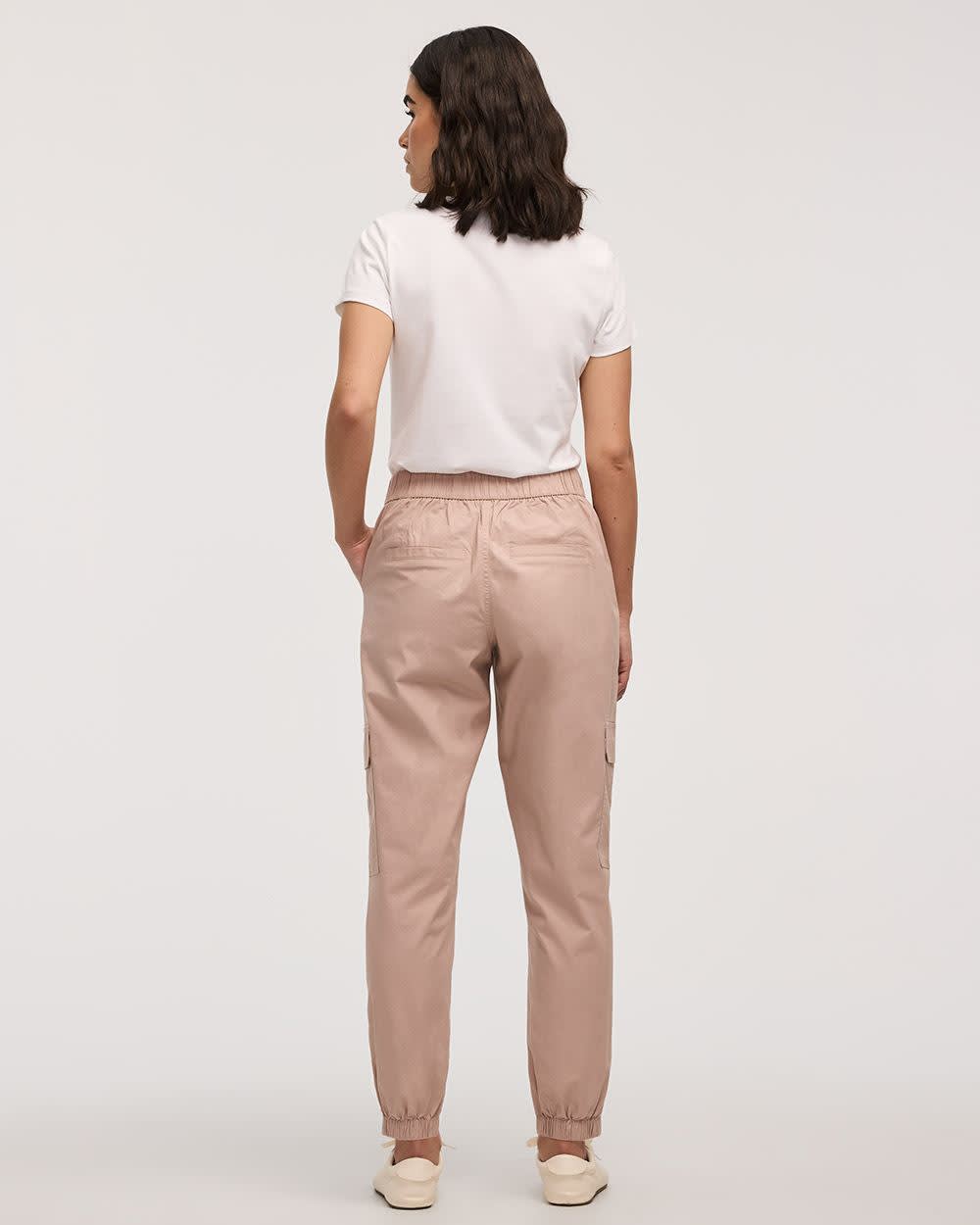 Poplin Jogger with Cargo Pockets