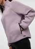 Long-Sleeve Half-Zip Mock-Neck Pullover - Hyba
