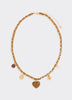 Short Necklace with Charms