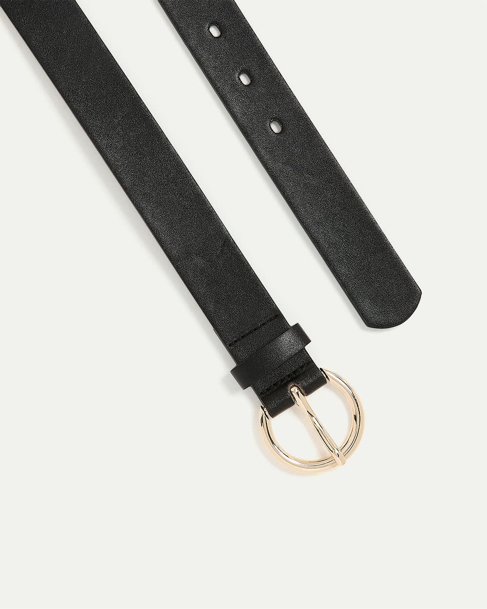 Basic Faux Leather Belt