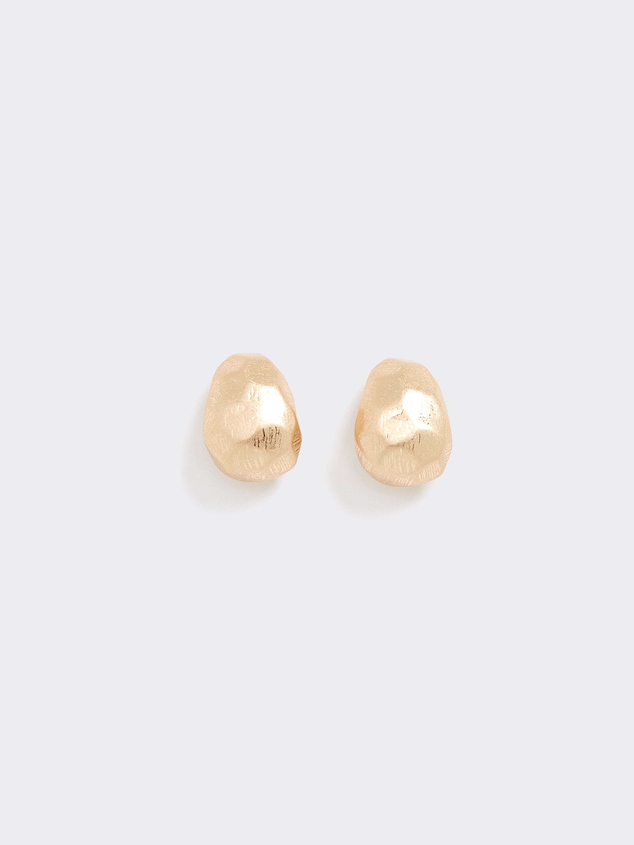 Hammered Stud Earrings