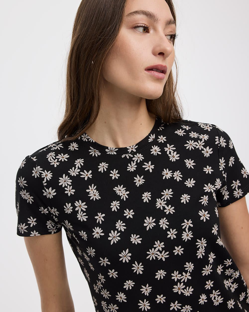 T-shirt à col rond - R Essentiels