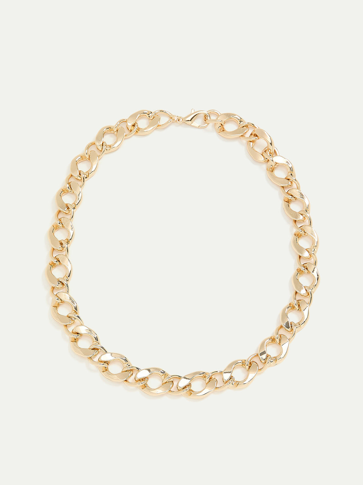 Short Curb-Chain Necklace