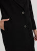 Long Wool-Blend Jacket