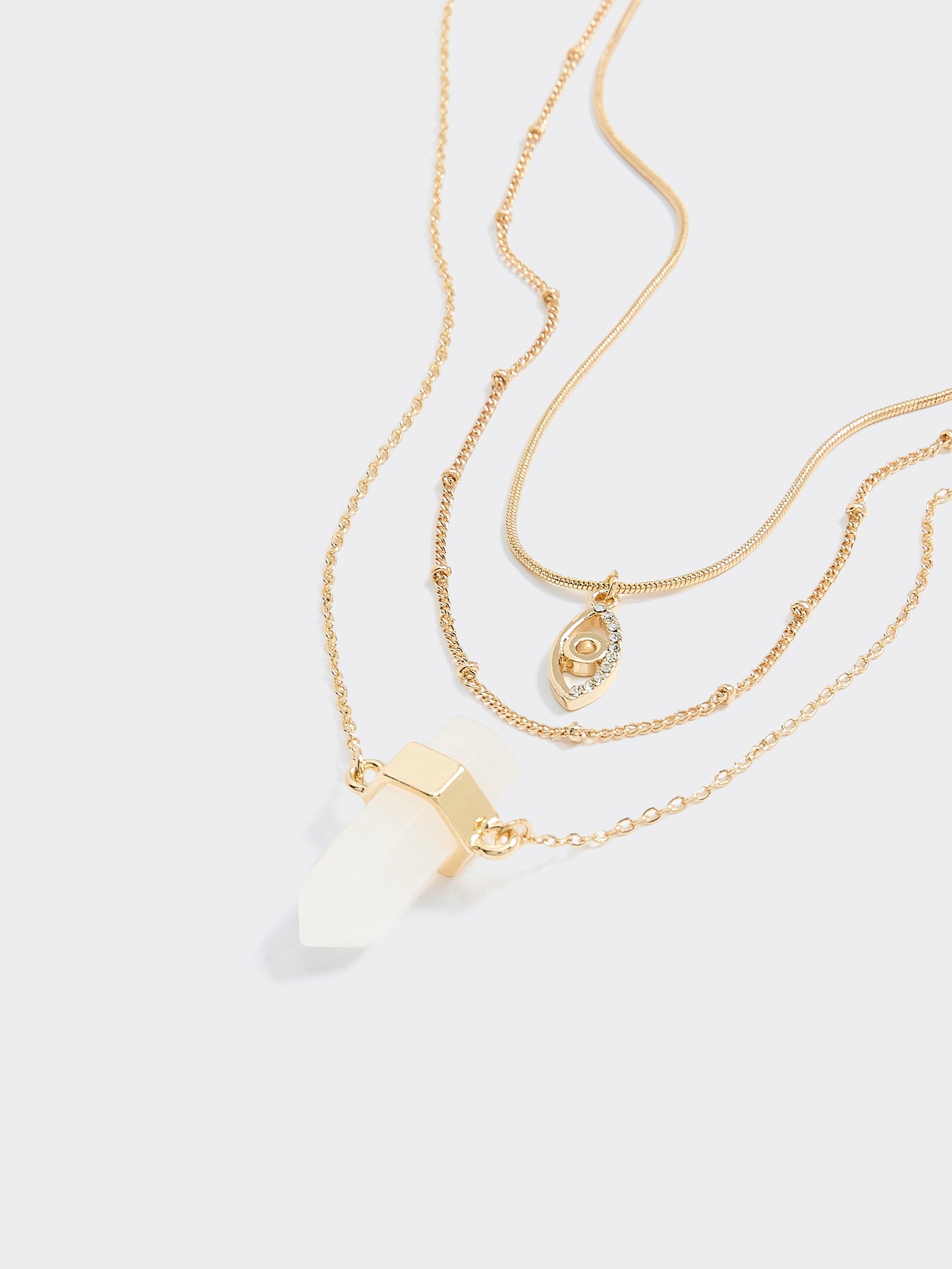 Mystical Short Necklace with Stones