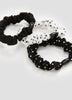 Dotted Scrunchies - Set of 3