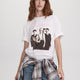 Short Sleeve Screen Print Tee – Cotton Blend