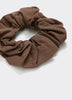 Linen-Blend Scrunchie