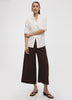 Long-Sleeve Linen-Blend Shirt