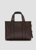 Faux Leather Mini Tote Bag