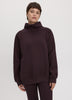 Long-Sleeve Mock-Neck Sweatshirt - Hyba