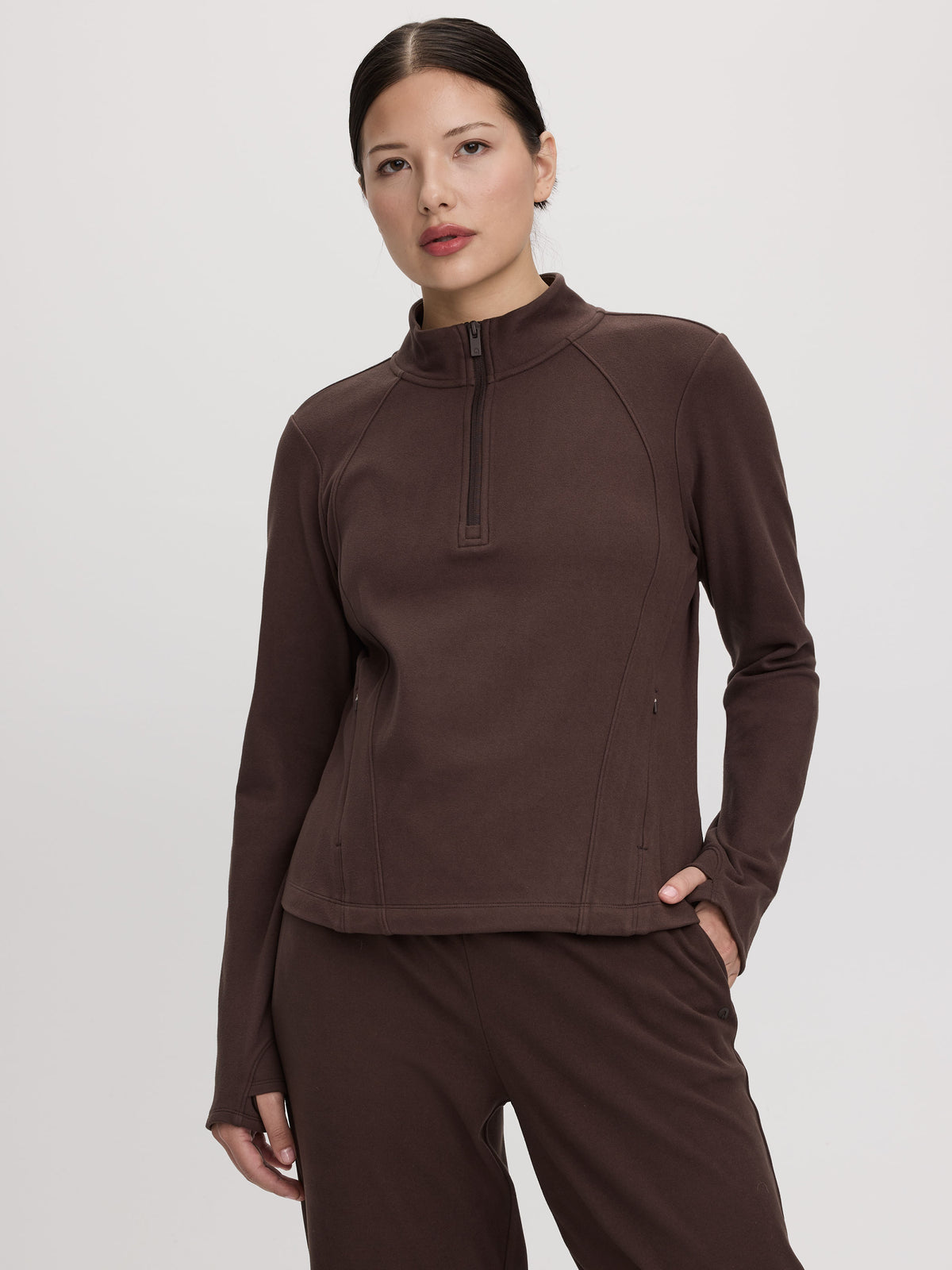 Long-Sleeve Half-Zip Base Layer - Hyba